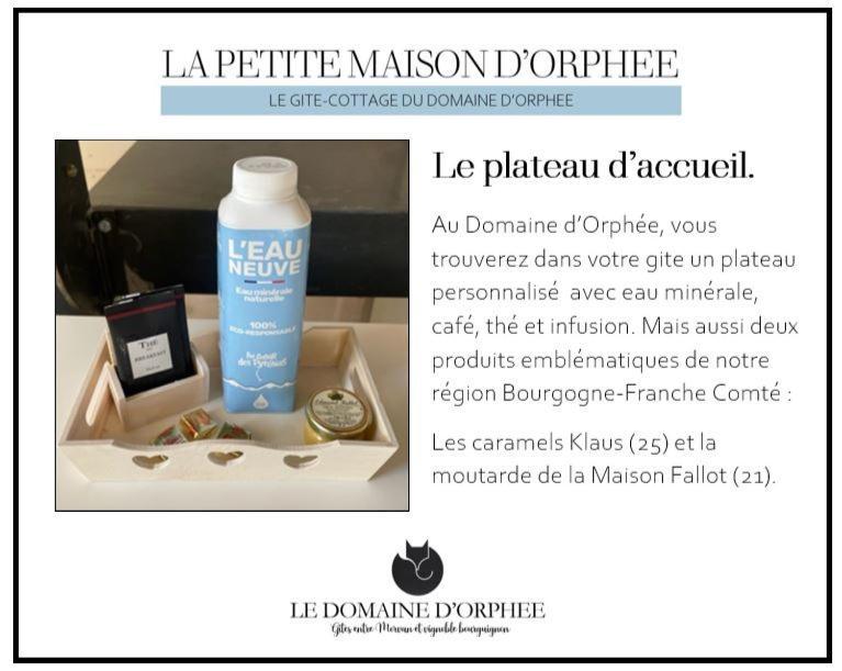 La petite maison d’Orphée Marmagne  Exterior foto